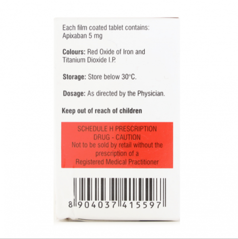 Apigat 5mg (Apixaban)