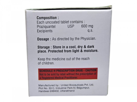 Praziworm 600 (Praziquantel)