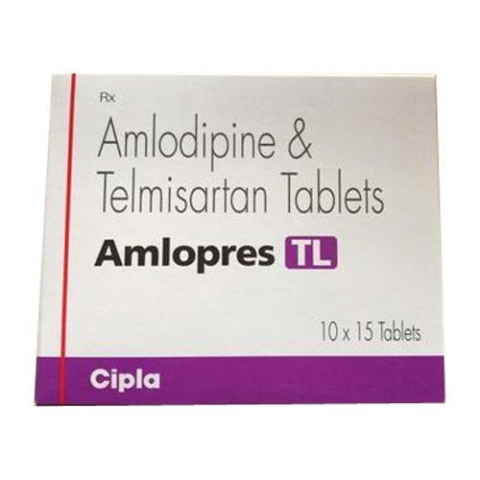Amlopres TL (Contains Telmisartan (40mg)+ Amlodipine (5mg))