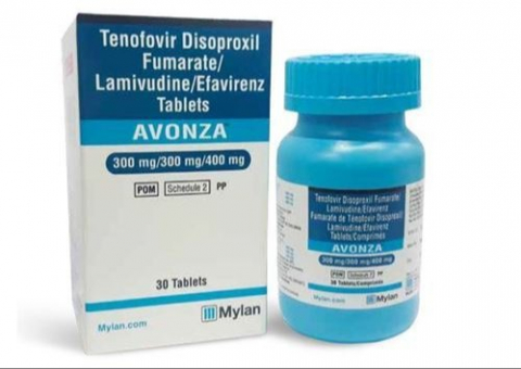 Avonza (Tenofovir Disoproxil Fumarate, Lamivudine, Efavirenz)