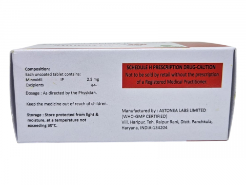 Minoxymax 2.5 (Minoxidil)