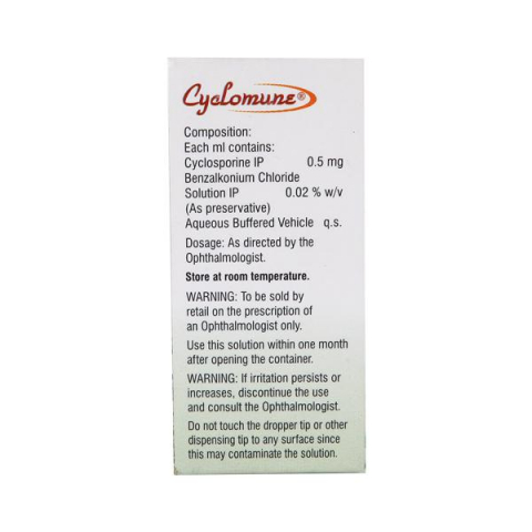 Cyclomune 50mg (Cyclosporine)