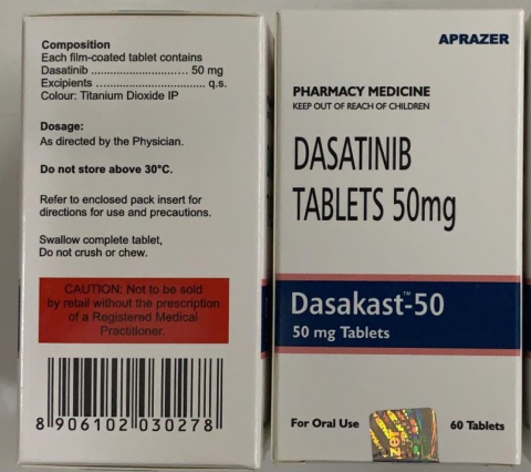 Dasakast 50mg (Dasatinib 50mg)