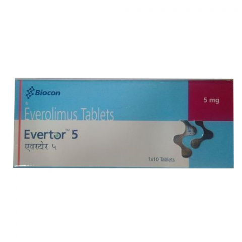 Evertor 5mg (Everolimus)