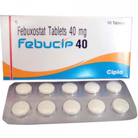 Febucip 40mg (Febuxostat)