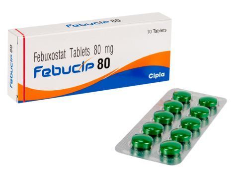 Febucip 80mg (Febuxostat)