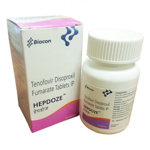 Hepdoze 300mg (Tenofovir Disoproxil Fumarate)