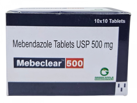 Mebeclear 500 (Mebendazole 500mg)