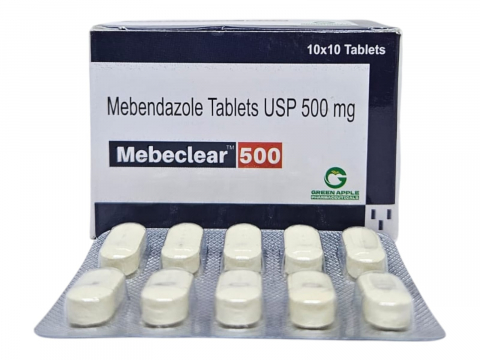 Mebeclear 500 (Mebendazole 500mg)