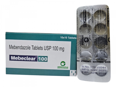 Mebeclear 100 (Mebendazole)