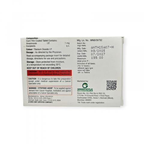 Anastrol 1 (Anastrozole)