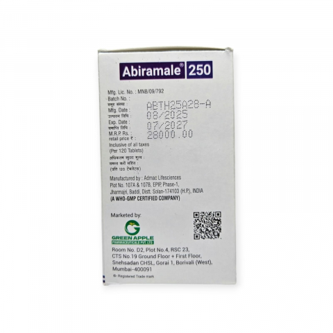 Abiramale 250 (Abiraterone Acetate)