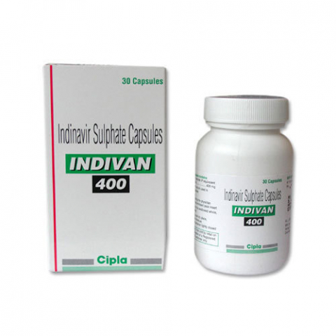 Indivan 400mg (Indinavir)