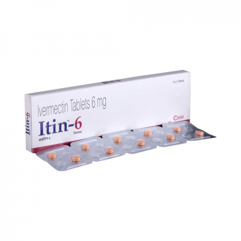 Itin 6mg Tablet (Ivermectin)