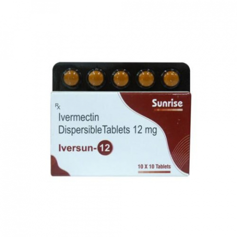 Iversun 12mg Tablet (Ivermectin)