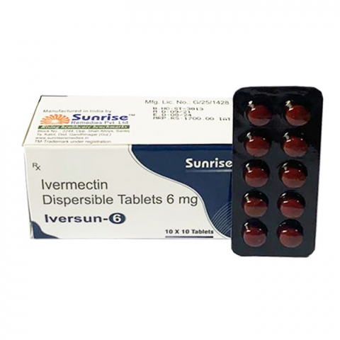 Iversun 6mg Tablet (Ivermectin)