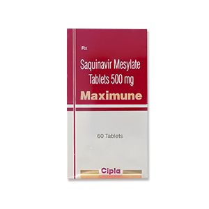 Maximune 500mg (Saquinavir Mesylate)