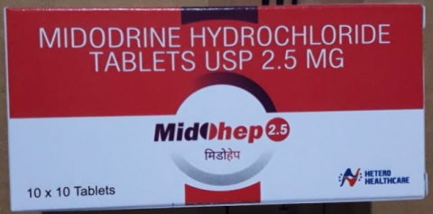 Midohep 2.5mg (Midodrine )