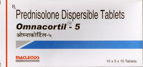 Omnacortil 5mg (Prednisolone)