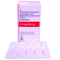 Ondero Met 2. 5mg/ 500mg (Linagliptin ,Metformin)
