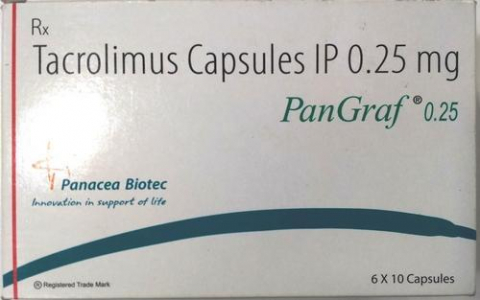 Pangraf 0.25mg (Tacrolimus)