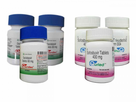 Qurled and Qurdac (Sofosbuvir 400mg and Daclatasvir 60mg)