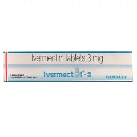 Ivermectol 3mg Tablet ()