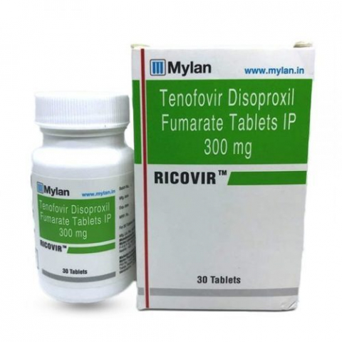 Ricovir 300mg (Tenofovir Disoproxil Fumarate)