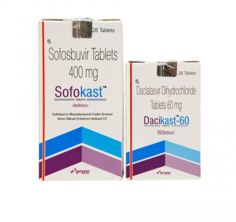 Sofokast и Dacikast (Sofosbuvir 400mg and Daclatasvir 60mg)
