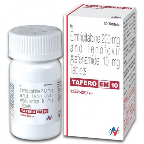 Tafero EM 10 (Tenofovir Alafenamide & Emtricitabine)