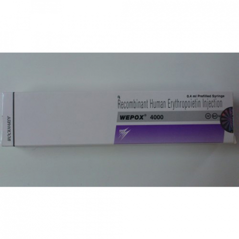 Wepox 4000IU (Erythropoietin)
