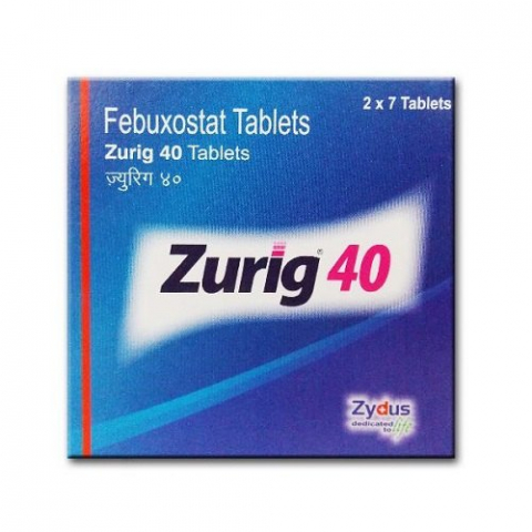 Zurig 40mg (Febuxostat 40mg)
